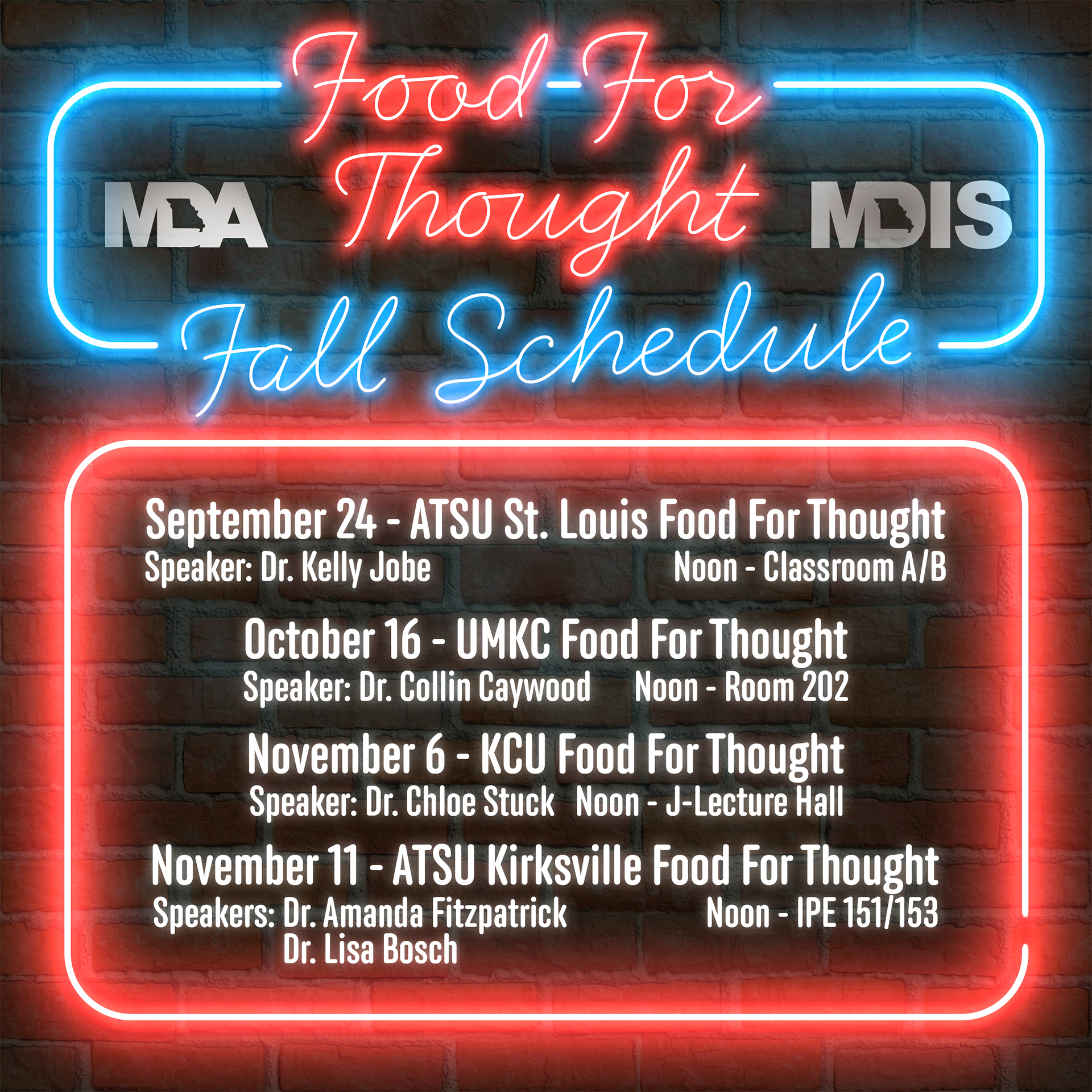 fft fall schedule Fall FFT Schedule